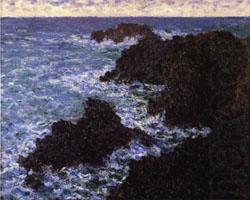 The Rocks of Belle -Ile, Claude Monet